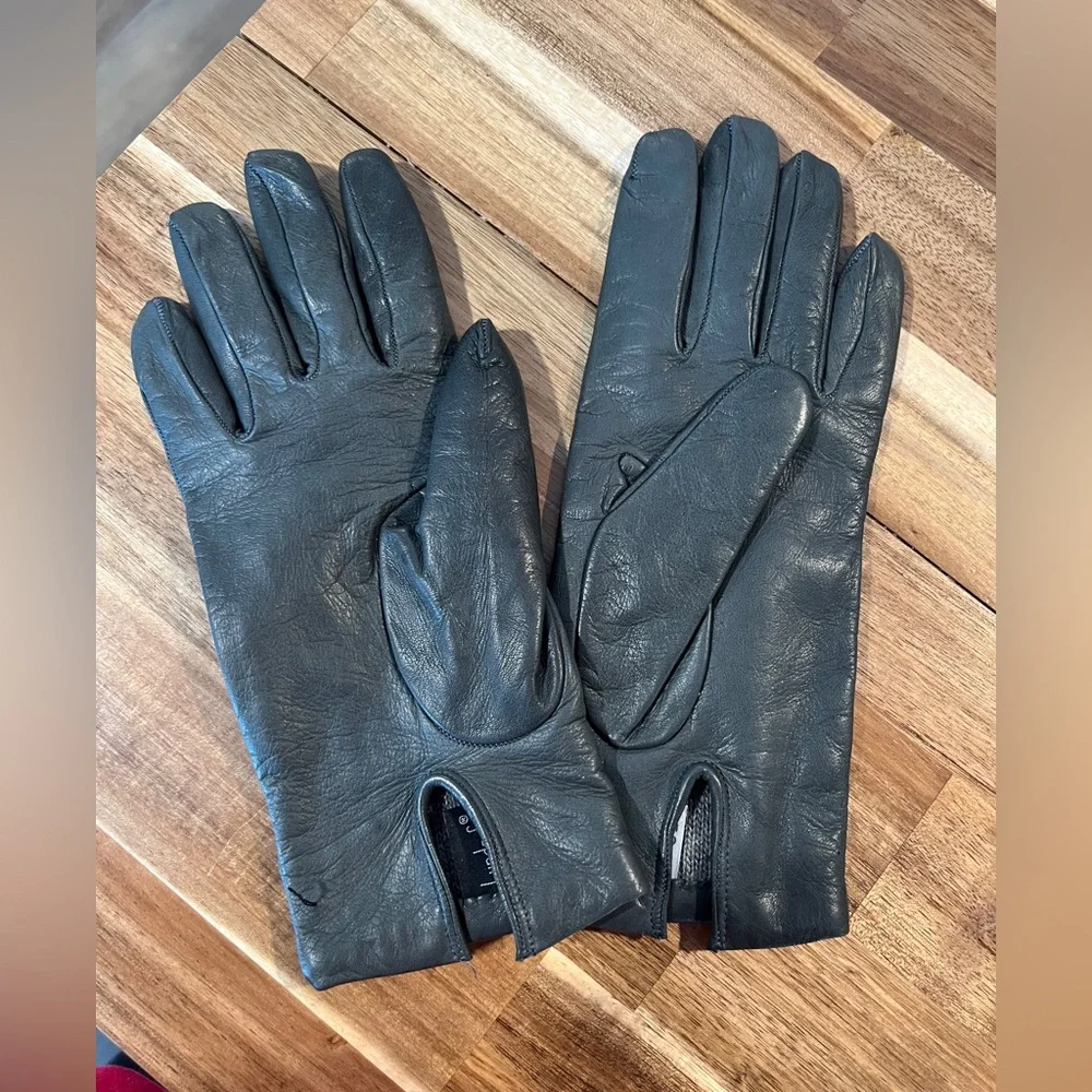 Vintage Leather Gloves Lundorf 7.5
